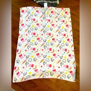 Reversible Peppa Pig Blanket